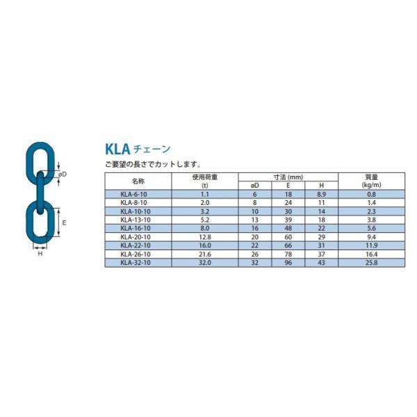 マーテック　チェーンスリング　長さ調整機能付　MG1-BK　10mm-1.5m　3.2t　1本吊りセット　3200kg