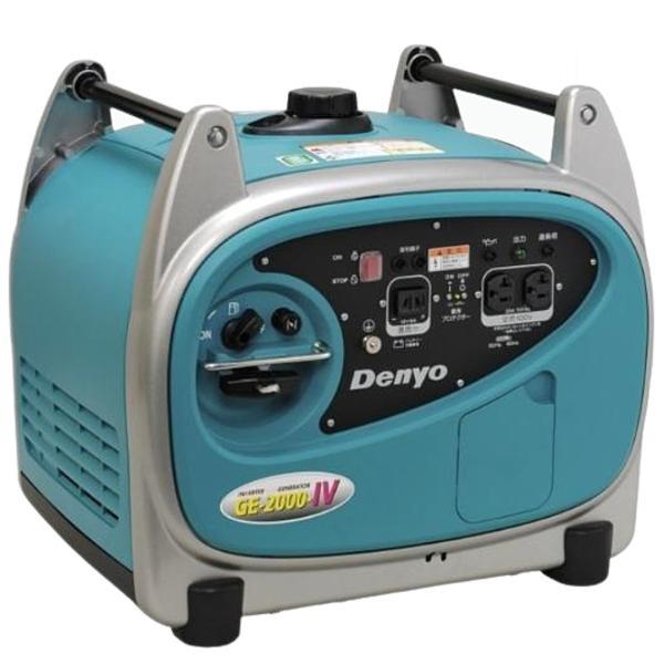デンヨー 小型ガソリン発電機 GE-2000SS-IV インバータ発電機 Denyo 