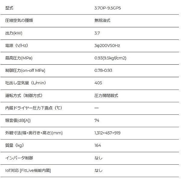 日立 日立産機 圧力開閉器式 オイルフリーベビコン 無給油式 3.7 日立 日立産機 圧力開閉器式 オイルフリーベビコン 無給油式 3.7