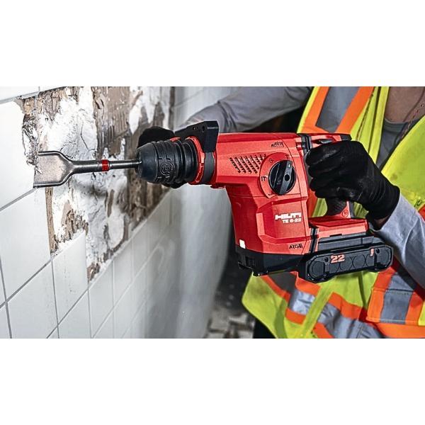 HILTI 充電式ロータリーハンマー TE 6-22 + DRS 4/6 ケース