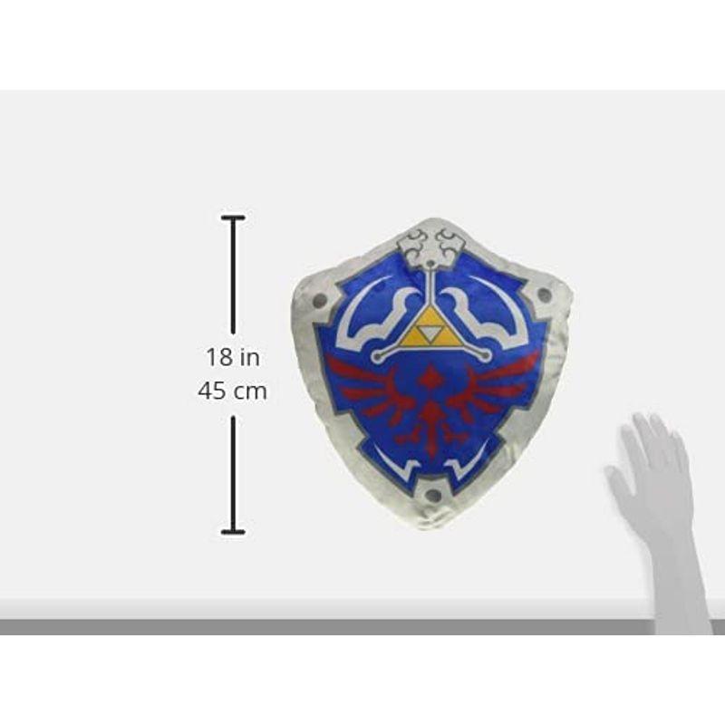 レビューで送料無料 ゼルダの伝説 雑貨シリーズ ゼルダの伝説 ぬいぐるみクッション ハイリアの盾 高さ40cm 絶対一番安い Turningheadskennel Com