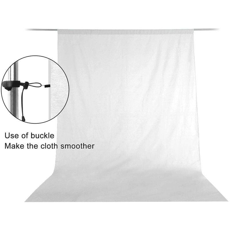 Emart 180 280cm背景布 白 4個クリップ付き 単色 生地 不透明 無反射 写真撮影用 背景スタンドやスタジオに対応 白モスリン Dream Factory Online 通販 Yahoo ショッピング