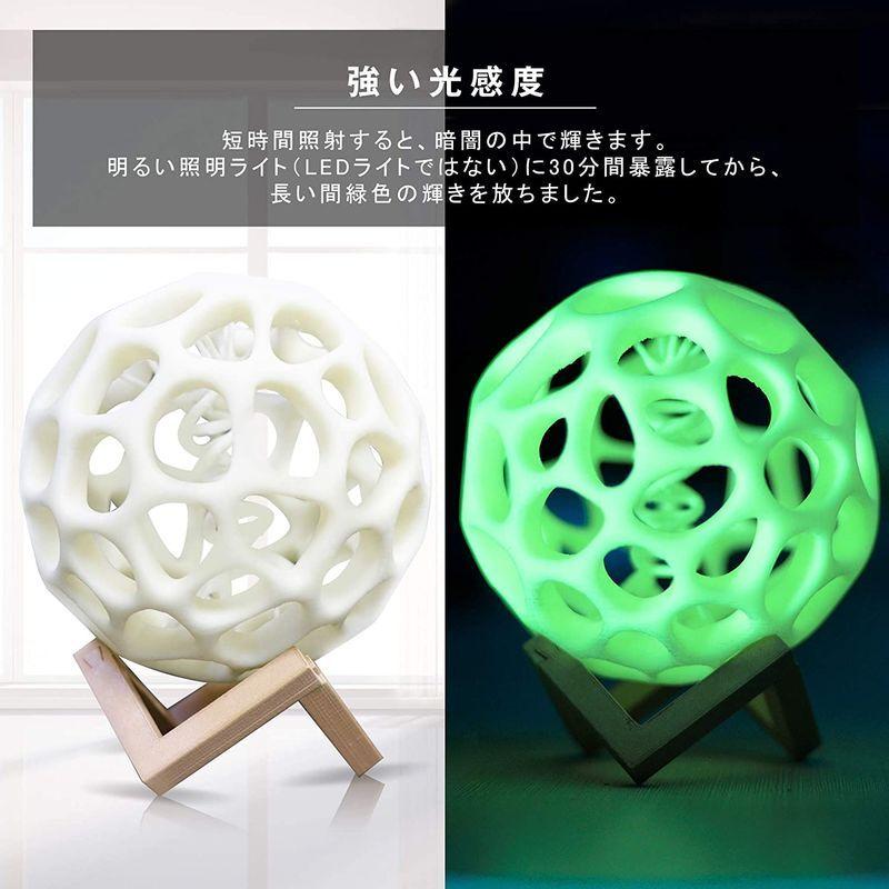 iSANMATE 3Dプリンター用 夜光緑 PLAフィラメント 1.75mm径 寸法精度+/- 0.03mm 1KG (2.2LBS) スプ|giga-life|05