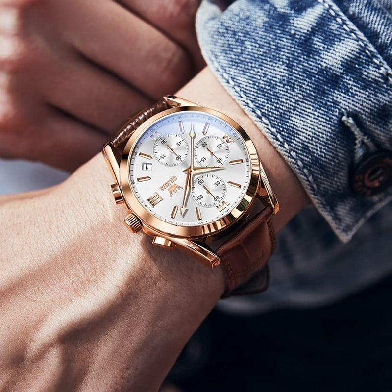 腕時計 メンズ 超薄型 うで時計 時計 男性用 おしゃれ ブランド ビジネス ブラウン 革ベルト 防水 アナログ シンプル 薄い 高校生 男 Dream Factory Online 通販 Yahoo ショッピング