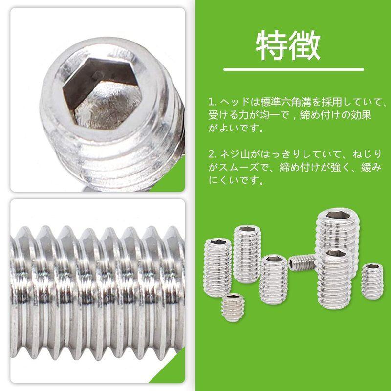 六角穴付き止めねじ M7 1.0 8mm 20本入 304ステンレス鋼 x くぼみ先 人気メーカー・ブランド x 六角穴付き止めねじ M7 1.0 8mm 20本入 304ステンレス鋼 x くぼみ先 人気メーカー・ブランド x