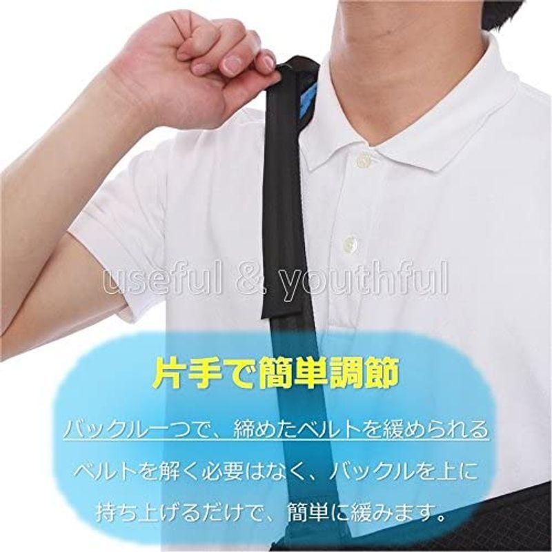 Uy アームホルダー 骨折 三角巾 腕 肩 腕つり サポーター 首の痛みを軽減 左右対応 ブラック Dream Factory Online 通販 Yahoo ショッピング