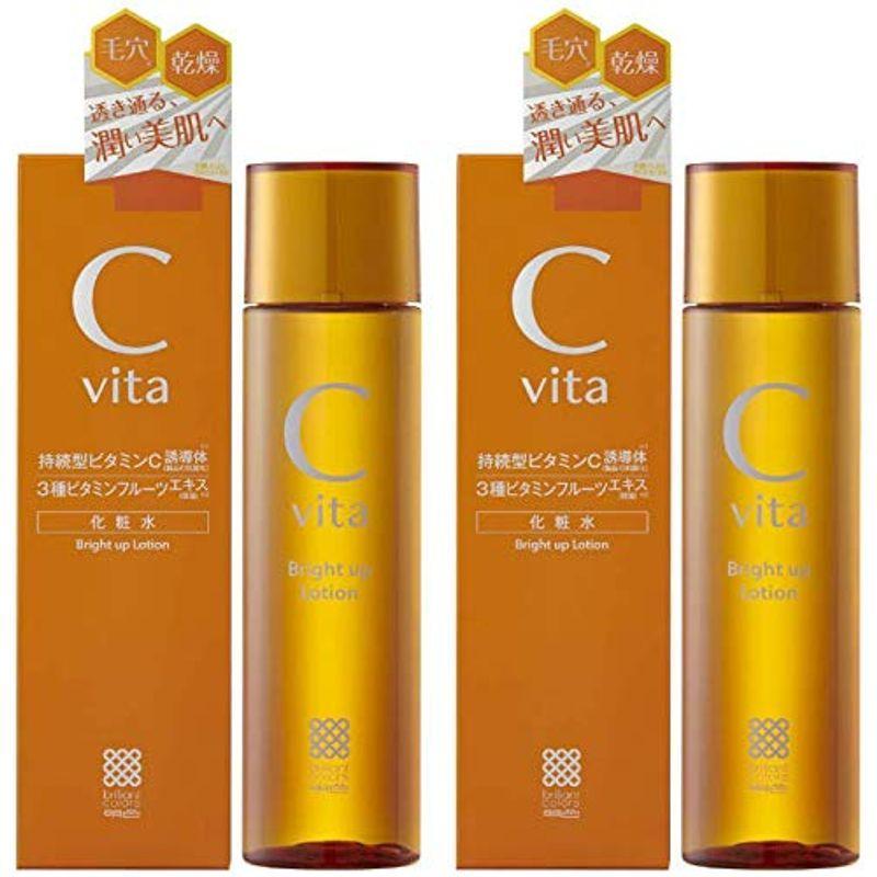 持続型 ビタミンc誘導体 化粧水 C Vita ローション 2本セット 1本150ml 3種のビタミンフルーツエキス セラミド おすすめ Dream Factory Online 通販 Yahoo ショッピング
