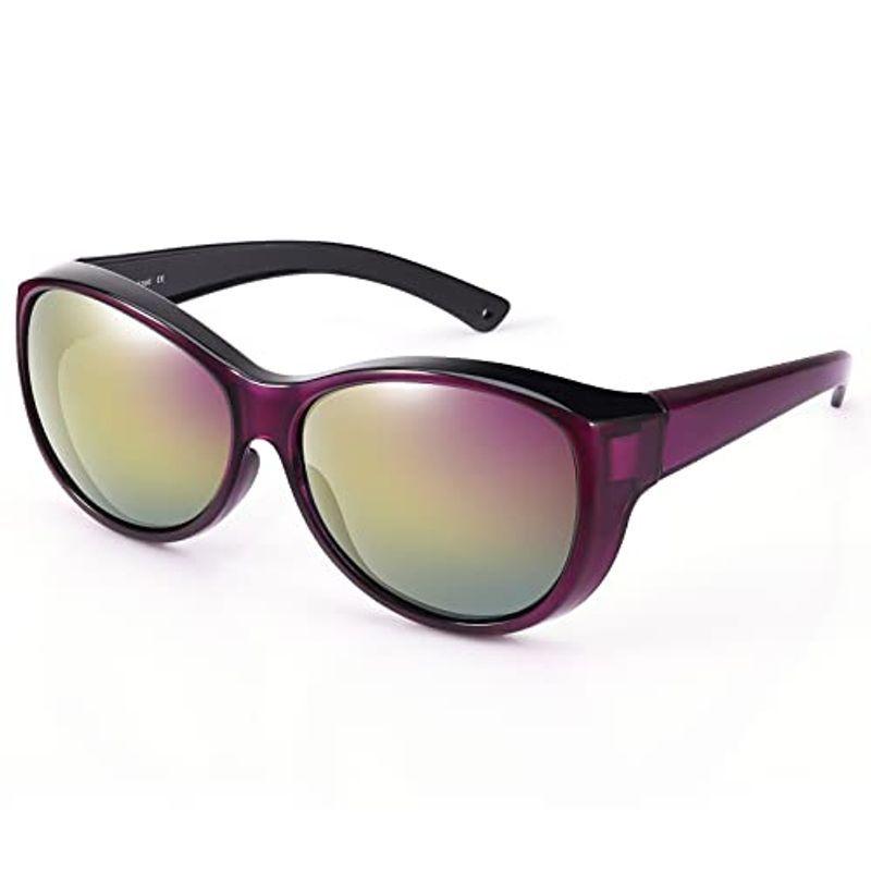 Br Guras 偏光 運転 サングラス メガネの上から掛ける オーバーグラス 偏光防眩 オーバーサングラス レディース Uv400 紫外線 Dream Factory Online 通販 Yahoo ショッピング