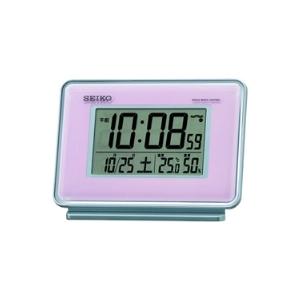 SEIKO(セイコー) BC247P(ピンク) 電波目覚まし時計 : GIGA
