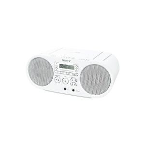 SONY ポータブルオーディオシステム ZS-S40 ホワイト SONY（ソニー） ZS-S40-W CDラジオ（ラジオ+CD）（ホワイト） : GIGA