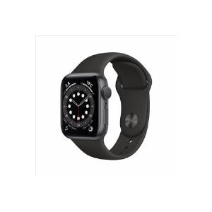 Apple（アップル） MG133J/A Apple Watch Series 6（GPSモデル）- 40mm [ブラックスポーツバンド]｜giga-web2