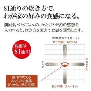 象印（ZOJIRUSHI） NW-PT18 圧力IH炊飯ジャー 炎舞炊き 1.0升炊き 濃墨