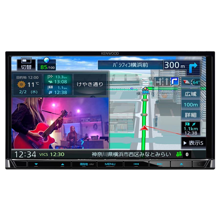 ケンウッド 7インチワイド 彩速ナビ MDV-S708W JVCケンウッド（JVC KENWOOD） KENWOOD(ケンウッド) 彩速ナビ MDV-S709