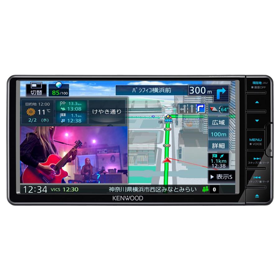 ケンウッド MDV-S709W 2023年製カーナビ