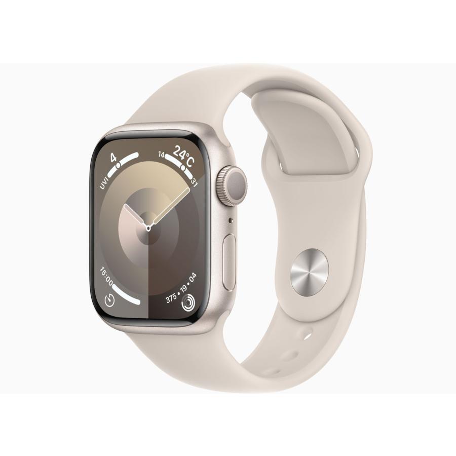 Apple Watch Series 9 GPSモデル 41mm MR8T3J/A [スターライトスポーツ  