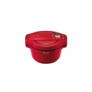 SHARP ホットクック　ヘルシオ　KN-HT16E-R 電気圧力鍋 レッド SHARP（シャープ） KN-HT16E-R 水なし自動調理鍋 「ヘルシオ ホット