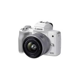 CANON（キャノン） EOS Kiss M2 ダブルズームキット [ホワイト] ミラーレス一眼カメラ