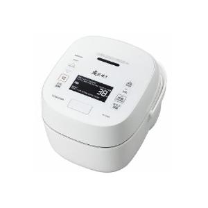 TOSHIBA（東芝） RC-10VXR-W　真空圧力IH炊飯器　炎　匠炊き　5.5合炊き　ホワイト