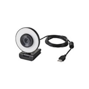 ELECOM（エレコム） UCAM-CX20ABBK LEDリングライト内蔵Webカメラ