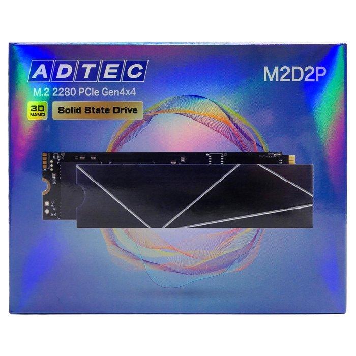ADTEC（アドテック） 3D NAND SSD M.2 1TB NVMe PCIe Gen4x4 (2280