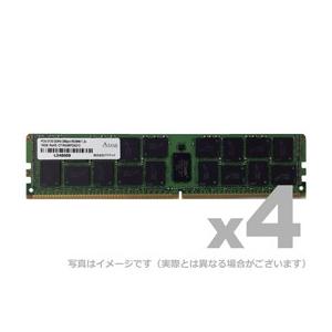 国内外の人気 288pin DDR4-2133 デスクトップ用増設メモリ アドテック UDIMM ADS2133D-16G4 ADTEC 4枚組 16GB メモリー