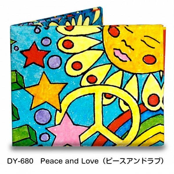 mighty wallet マイティウォレット Peace and Love（ピースアンドラブ）｜gigamedia2