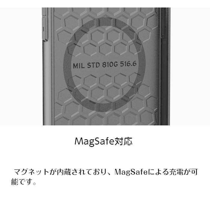 iPhone 13 Pro用 METROPOLIS LT(Mag Safe対応)ケース UAG-IPH21MB-FLTM-KB｜gigamedia2｜06