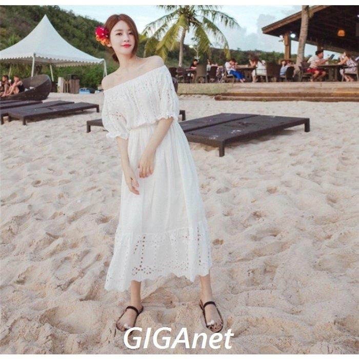 大人気商品 膝丈 韓国風 ワンピース 白 マキシワンピース 夏 レディース ワンピース ロング丈ワンピース 海デート ビーチワンピース 旅行 上品 オシャレ ワンピース サイズ Xl Www We Job Com