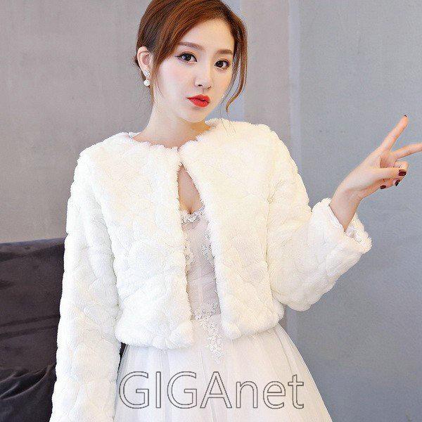 秋冬 防寒ボレロ コート かわいいボレロ 結婚式 ボレロ フォーマル パーティードレスにぴったり お呼ばれ マント ポンチョ Giga Junsi256 Giganet 通販 Yahoo ショッピング