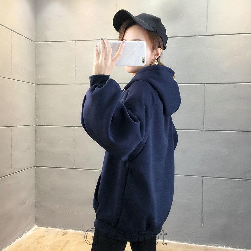 在庫限り特価価格 ドロストプルオーバーパーカー レディース トップス カットソー 長袖 プルオーバー かぶり 無地 カジュアル 秋 冬 初回限定