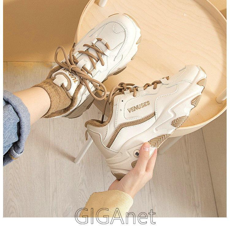 スニーカーレディースランニングシューズウォーキング厚底疲れにくい通気性スポーツカジュアルおしゃれ美脚靴赤秋冬 Gigrx Fvwop410 Giganet 通販 Yahoo ショッピング