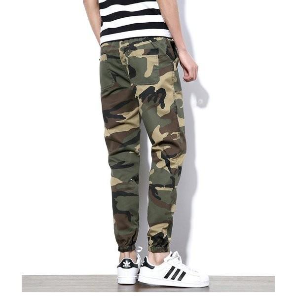 激安通販 迷彩柄ロングパンツパンツメンズロング秋冬迷彩柄ゆったりお洒落メンズ用ストレッチファッションボトムス カーゴパンツ カラー 2 Norafleming Com