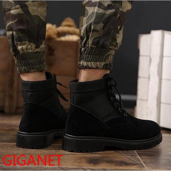 ハイカットブーツショートブーツワークブーツカジュアルブーツメンズ靴レースアップメンズ歩きやすい秋秋物新作 Rexgixk Zrpkm614 Giganet 通販 Yahoo ショッピング