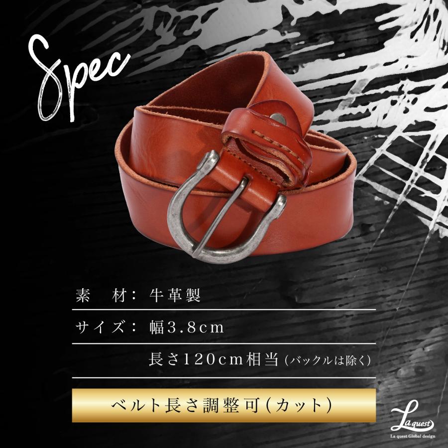 アメカジ アンティーク ベルト メンズ 牛革 レザー ヴィンテージ加工