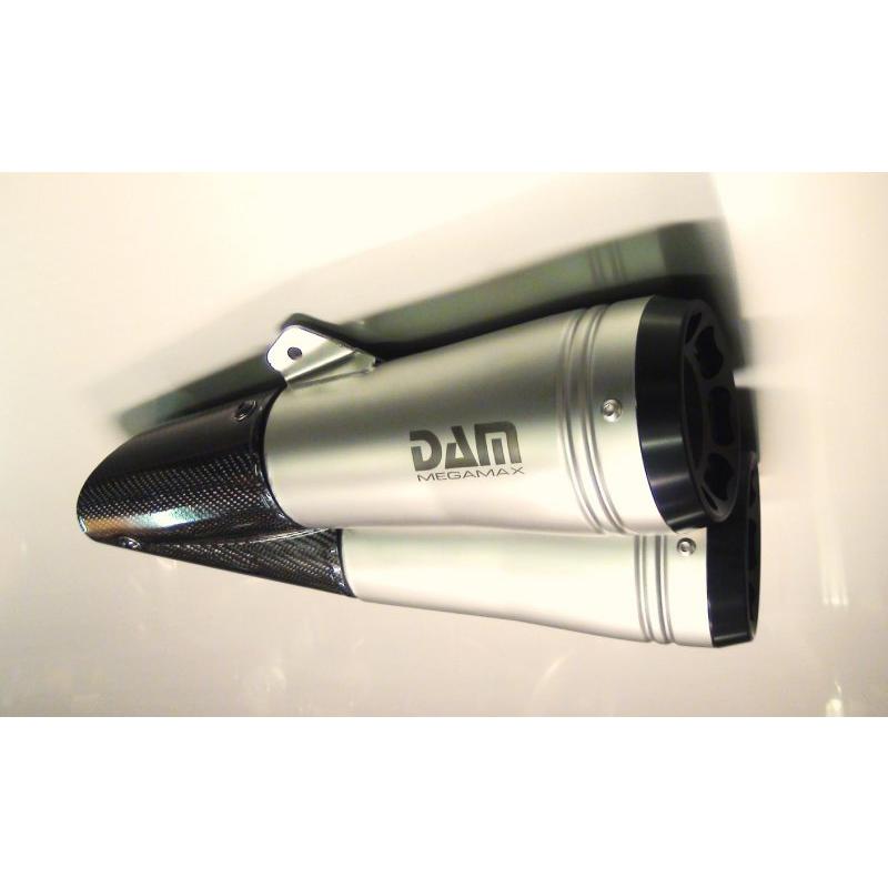 DAM VMAX1700 2008-2019 デュアルスリップオン Matte MAC1 Black