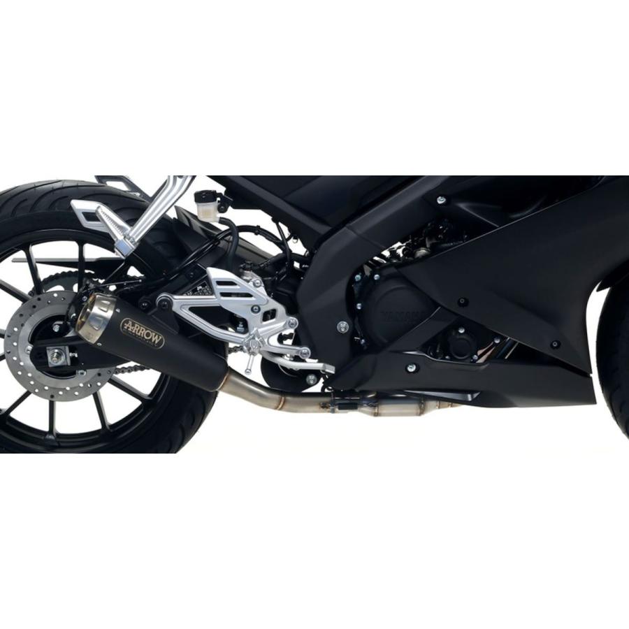 Arrow YZF-R125 2020 フルエキ Pro Race ニクロムダーク 51004PRN+51018KZ