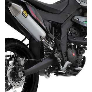 Arrow RX125 2021-2024 スリップオン Thunder アルミ/ステンエンド 52510AO
