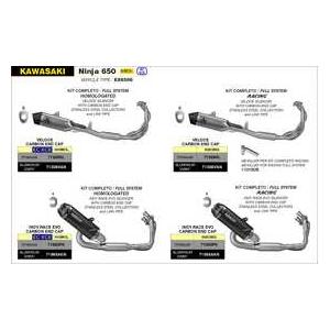 Arrow Ninja650 2023-2025 フルエキ レーシング Indy Race Evo チタン 71065PK_1