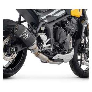 Arrow Trident660 2021-2024 フルエキ Veloce アルミダーク 71508VAN