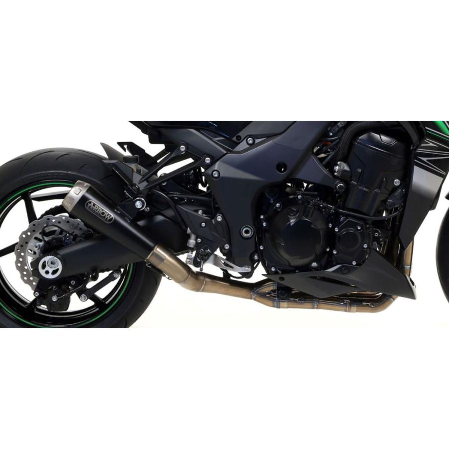 Arrow Z1000 2017-2020 Dualフルエキ Pro-Race ニクロムダーク