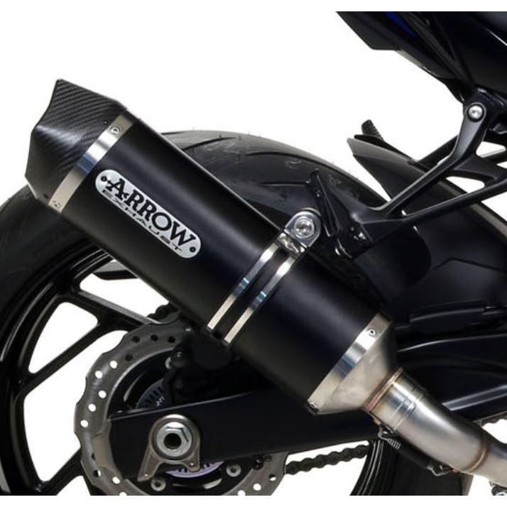 Arrow GSX-S750 2017-2021 フルエキ Race-Tech アルミダーク/カーボンエンド 71776AKN+71444MI+71443MI