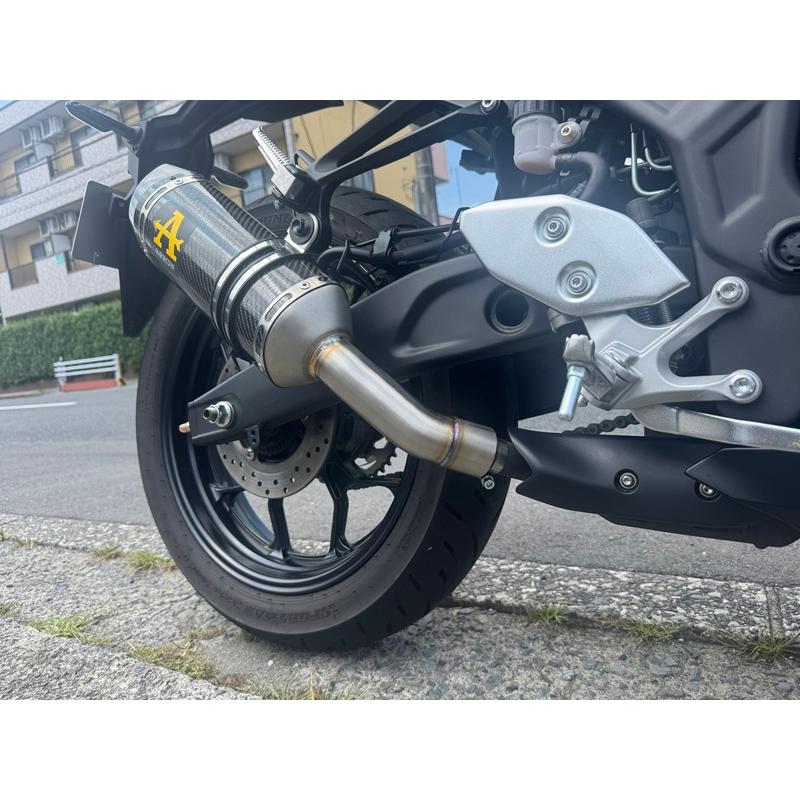 YZF-R3 25-26 政府認証(JMCA) スリップオン Arrow Thunder カーボン