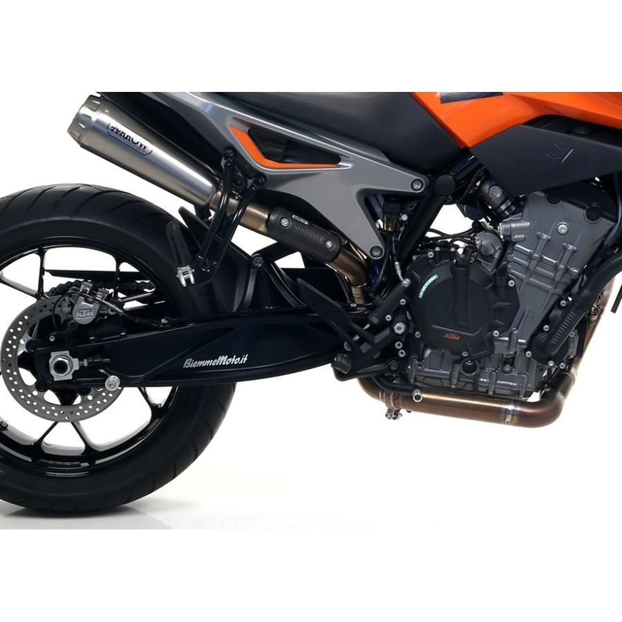 KTM DUKE マフラー ARROW PRO RACE Arrow KTM 890DukeR 2020-2023 スリップオン Pro-Race チタン 71890PR