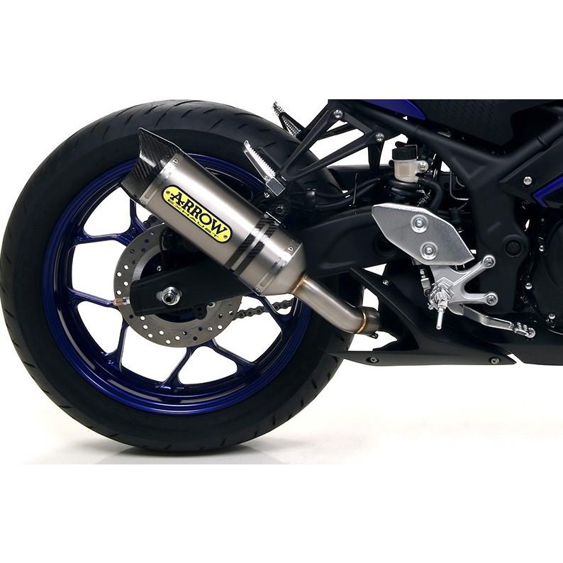 Arrow YZF R3 19 21 スリップオン Street Thunder チタン 71894PK :71894PK YZFR3:GIGASTATION ヤフー店