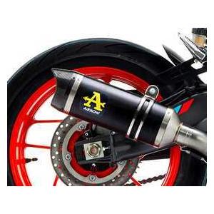 Arrow MT-09 21-23 フルシステム ハイポジション ユーロ5 Thunder アルミダーク 71931AKN+71760KZ