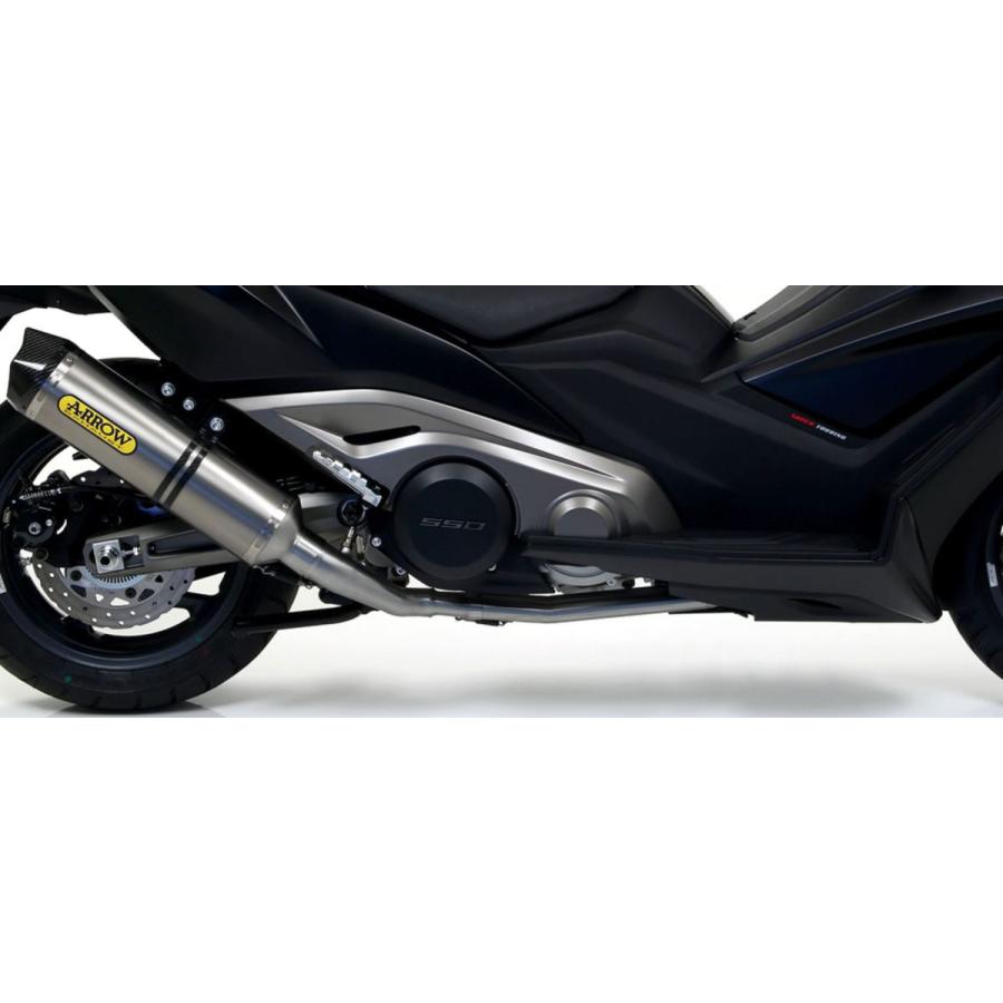 Arrow AK550 2017-2020 フルエキ(触媒あり) Race-Tech アルミ 73515AK+73016KZ
