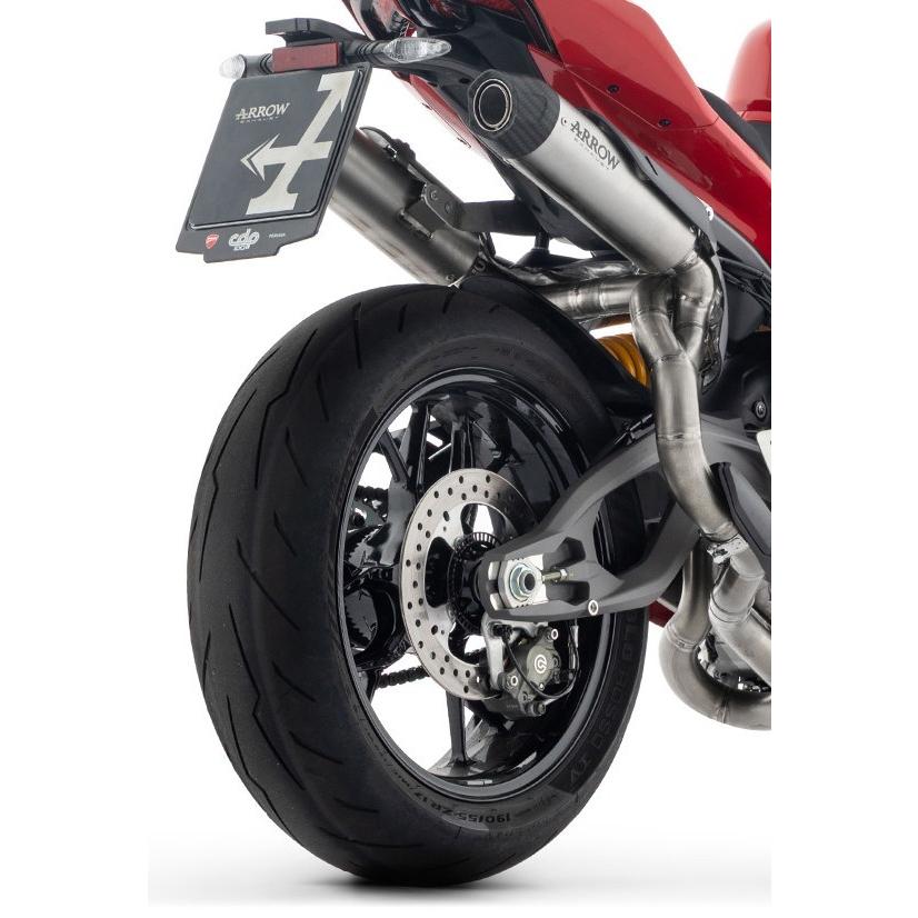 Arrow Panigale V2/S 2025-2026 ダブルスリップオン Round-Sil チタン