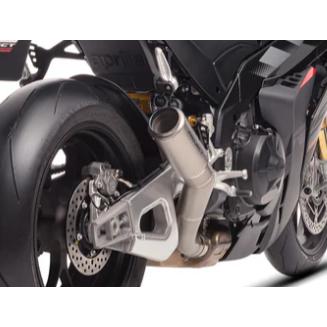 アプリリア RSV4 FACTORY 25-26 CR-T スリップオン''ハイポジション'' & フルチタンリンクパイプ SCプロジェクト A27C-HT36Tの画像