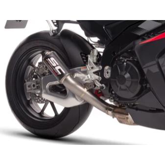 アプリリア RSV4 FACTORY 25-26 CR-T スリップオン & フルチタンリンクパイプ SCプロジェクト A27C-T36CRの画像