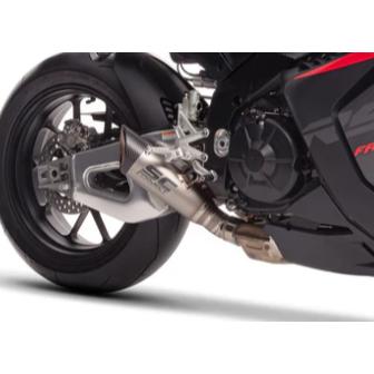 アプリリア RSV4 FACTORY 25-26 S1 スリップオン & フルチタンリンクパイプ SCプロジェクト A27C-T41Tの画像